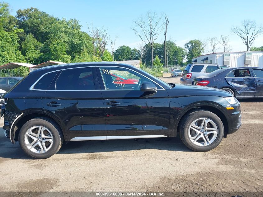 2018 Audi Q5 2.0T Premium/2.0T Tech Premium VIN: WA1BNAFY3J2150522 Lot: 39616608