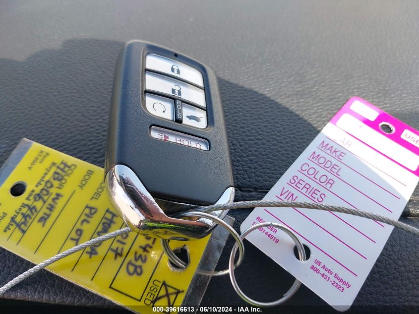 2017 Honda Pilot Ex-L VIN: 5FNYF6H57HB006444 Lot: 39616613