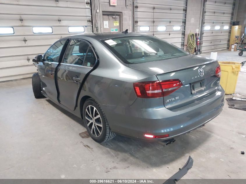 2017 Volkswagen Jetta 1.4T Se VIN: 3VWDB7AJ6HM305844 Lot: 39616621