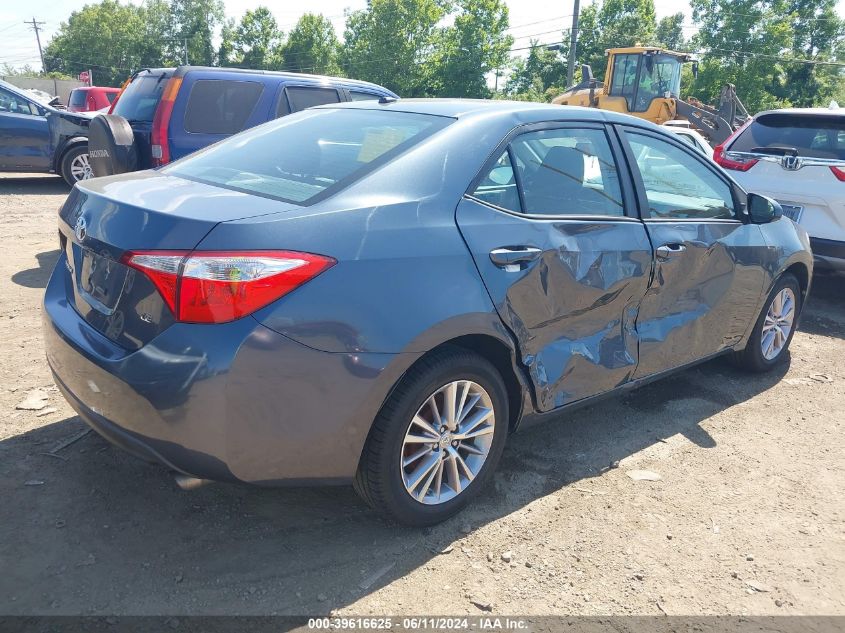 2014 Toyota Corolla Le Premium VIN: 2T1BURHE8EC226043 Lot: 39616625