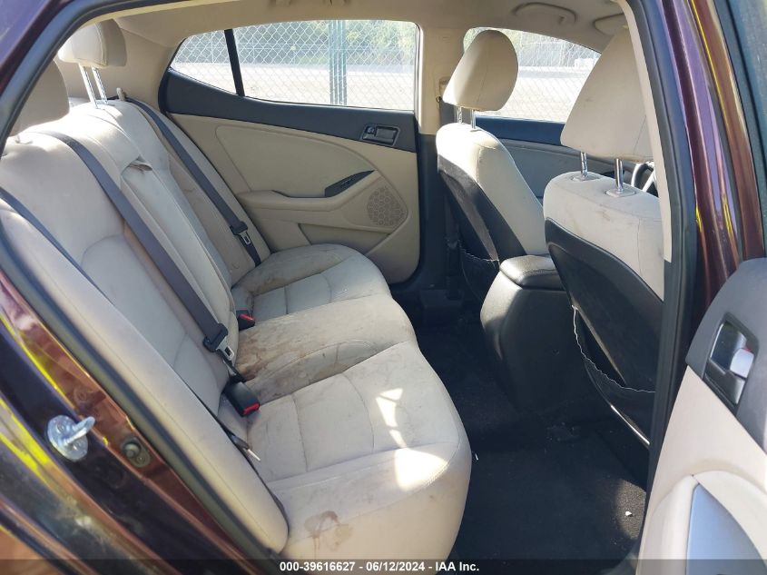 2012 Kia Optima Lx VIN: 5XXGM4A77CG047714 Lot: 39616627