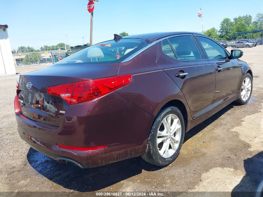 2012 Kia Optima Lx VIN: 5XXGM4A77CG047714 Lot: 39616627