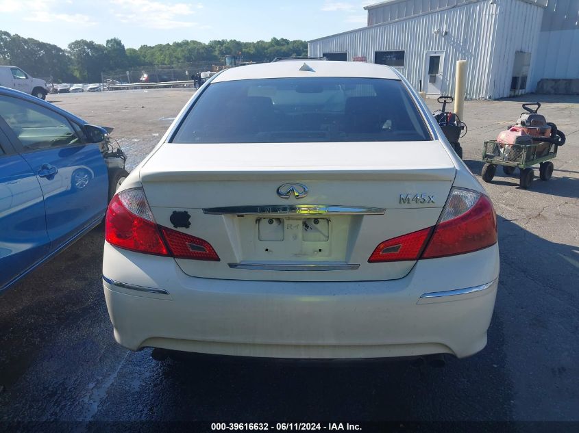 2008 Infiniti M45X VIN: JNKBY01F48M550700 Lot: 39616632