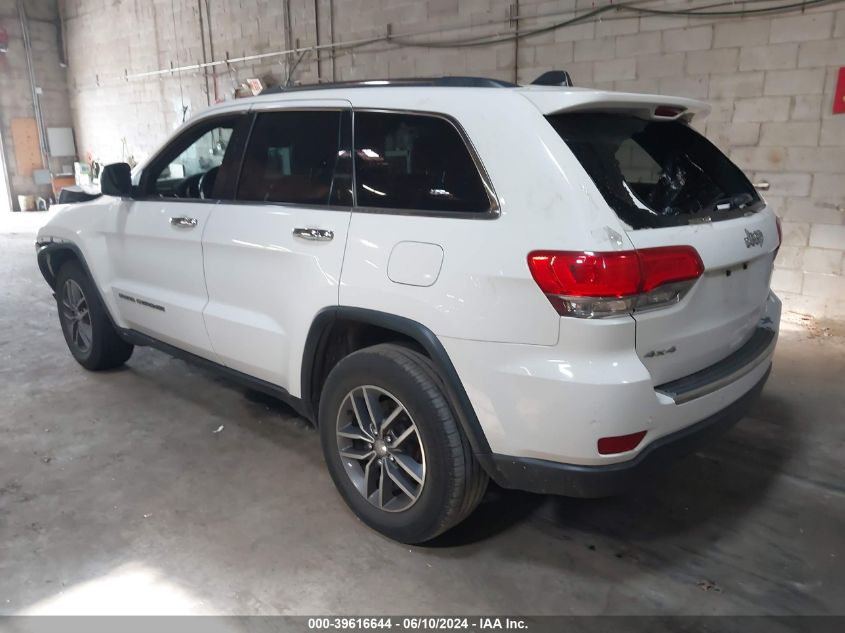 2017 Jeep Grand Cherokee Limited 4X4 VIN: 1C4RJFBG5HC862559 Lot: 39616644