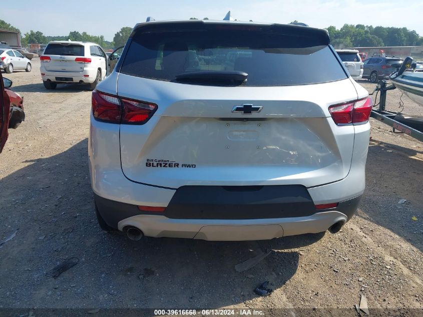 2021 Chevrolet Blazer Awd 2Lt VIN: 3GNKBHRS9MS566170 Lot: 39616668