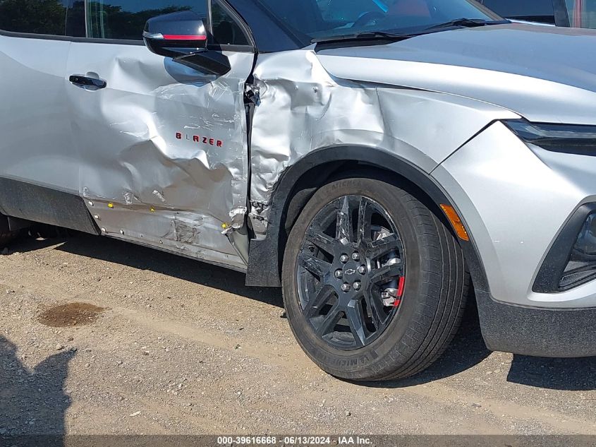 2021 Chevrolet Blazer Awd 2Lt VIN: 3GNKBHRS9MS566170 Lot: 39616668