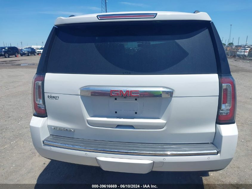 2016 GMC Yukon Denali VIN: 1GKS2CKJ3GR165321 Lot: 39616669