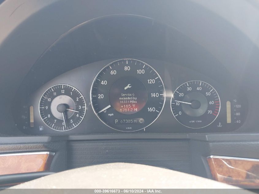 2004 Mercedes-Benz E 320 4Matic VIN: WDBUF82J14X160016 Lot: 39616673