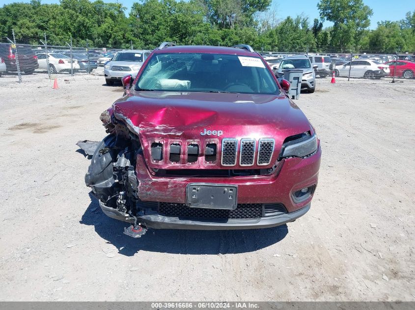 2019 Jeep Cherokee Latitude Plus 4X4 VIN: 1C4PJMLB7KD199155 Lot: 39616686