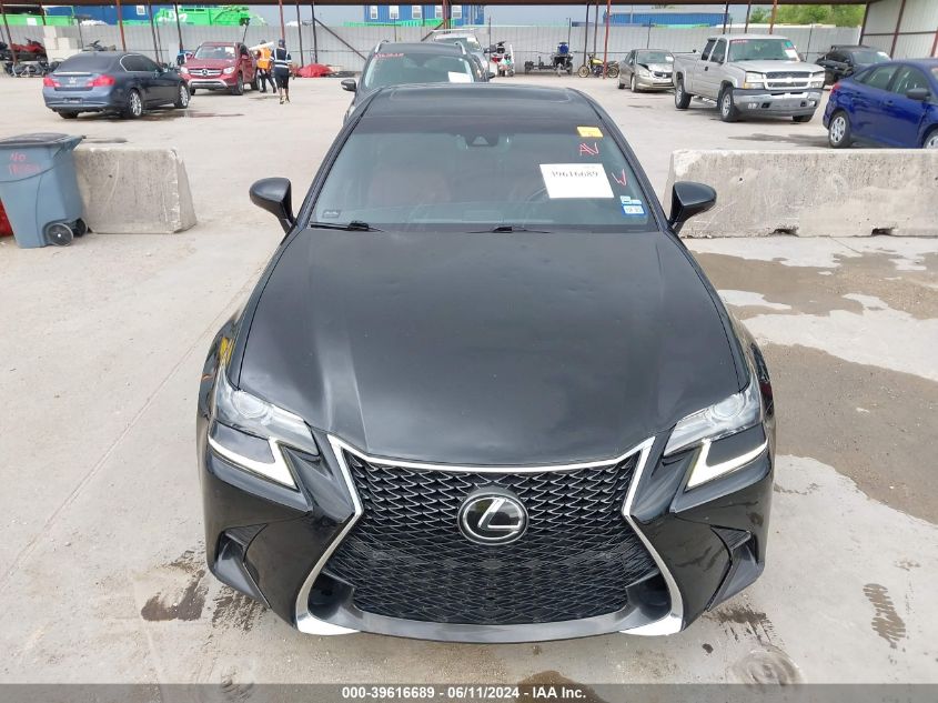 2018 Lexus Gs 350 F Sport VIN: JTHBZ1BL3JA013136 Lot: 39616689