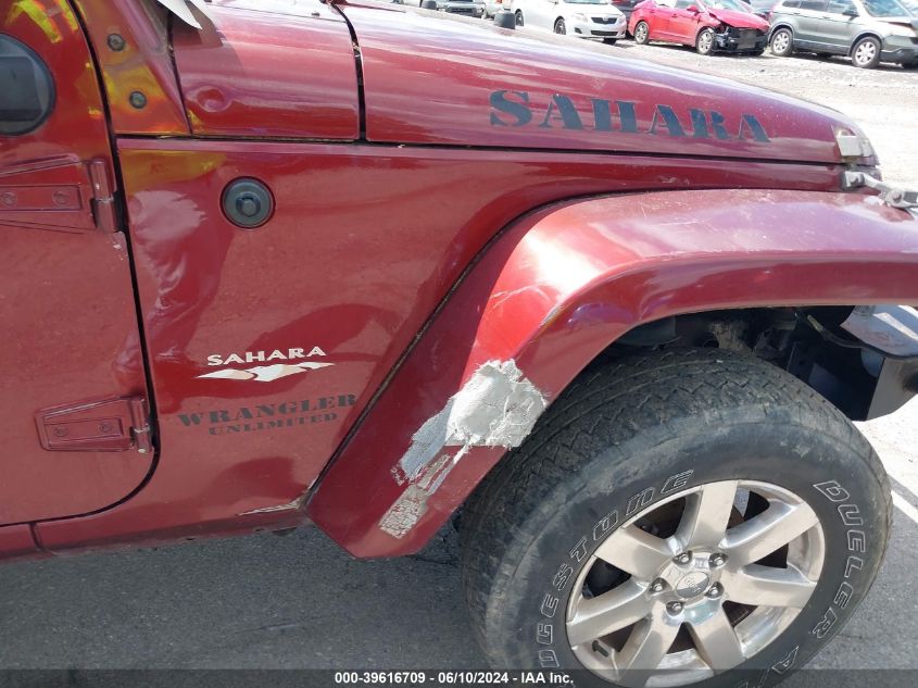 2007 Jeep Wrangler Unlimited Sahara VIN: 1J8GA59107L203119 Lot: 39616709