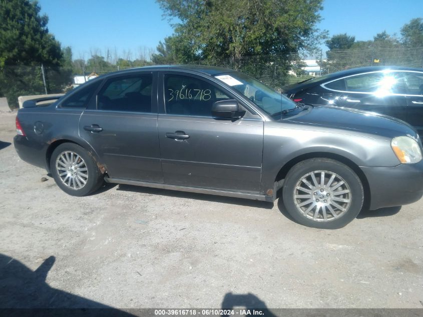 2005 Mercury Montego Premier VIN: 1MEFM431X5G624475 Lot: 39616718