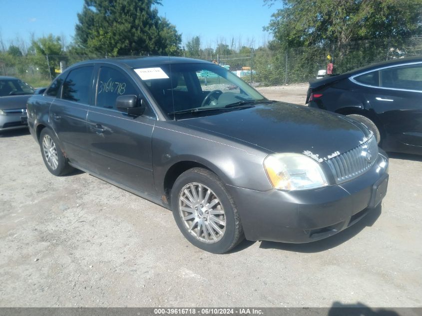 2005 Mercury Montego Premier VIN: 1MEFM431X5G624475 Lot: 39616718