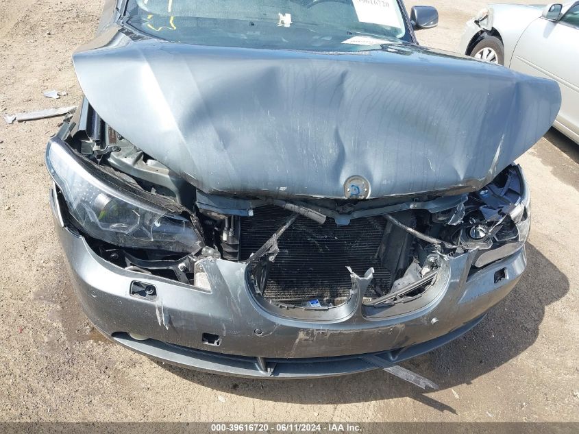 2007 BMW 525I VIN: WBANE53547CY08000 Lot: 39616720