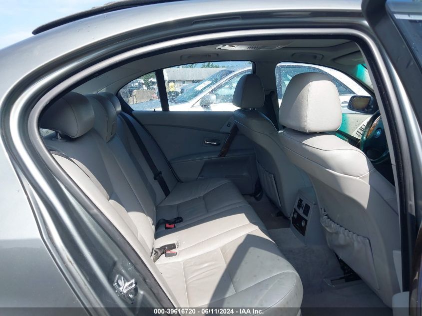 2007 BMW 525I VIN: WBANE53547CY08000 Lot: 39616720