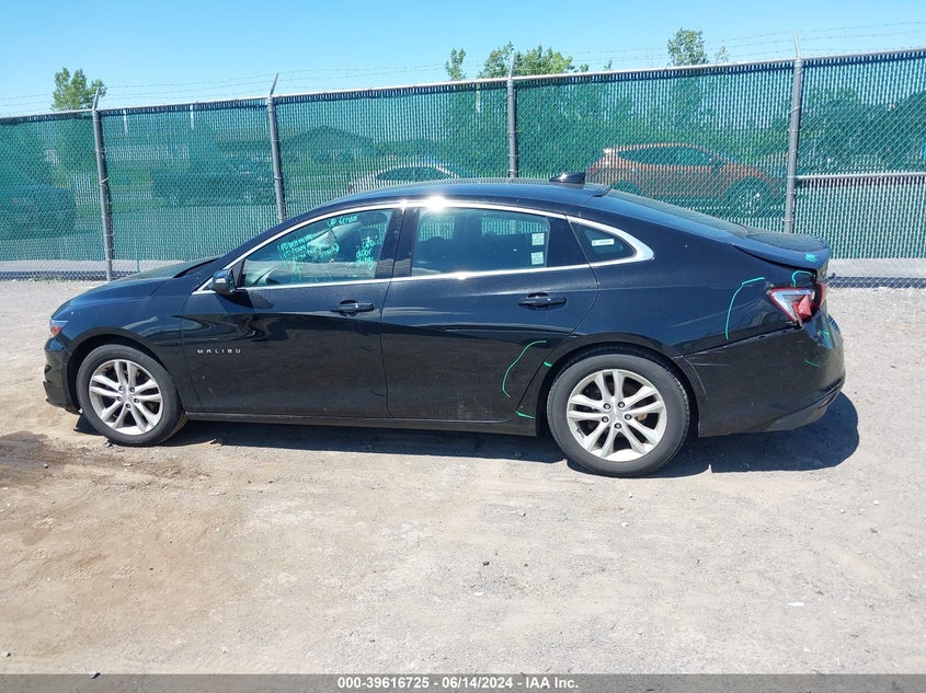 2018 Chevrolet Malibu Lt VIN: 1G1ZD5ST2JF181173 Lot: 39616725