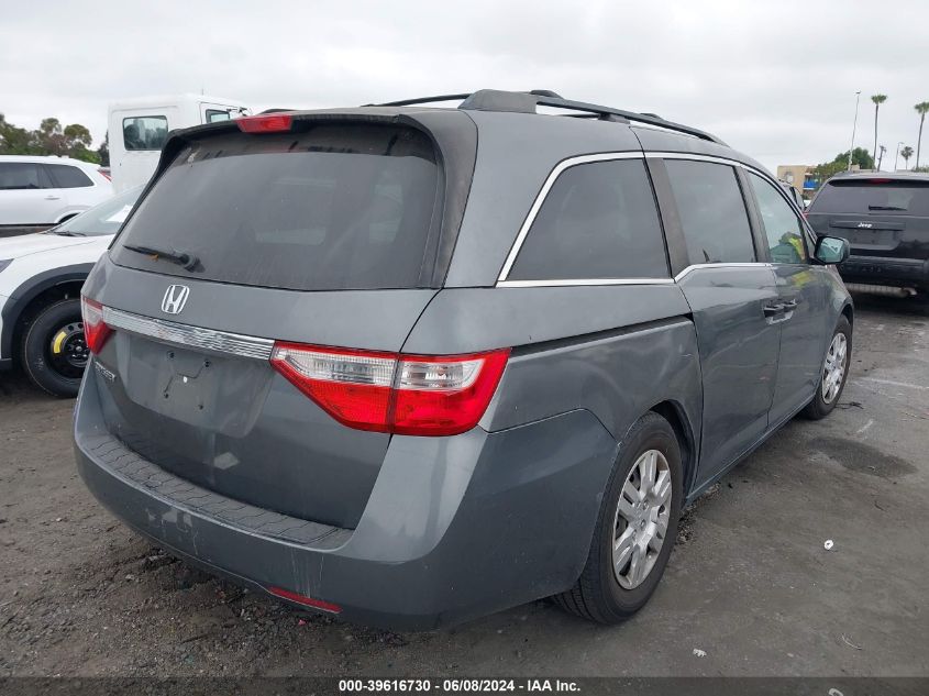 2012 Honda Odyssey Lx VIN: 5FNRL5H25CB145719 Lot: 39616730