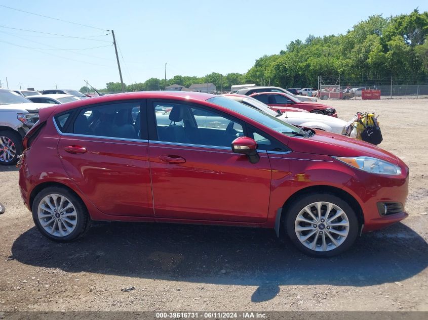 2017 Ford Fiesta Titanium VIN: 3FADP4FJ3HM152891 Lot: 39616731