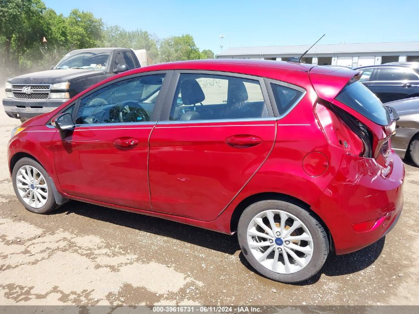 2017 Ford Fiesta Titanium VIN: 3FADP4FJ3HM152891 Lot: 39616731