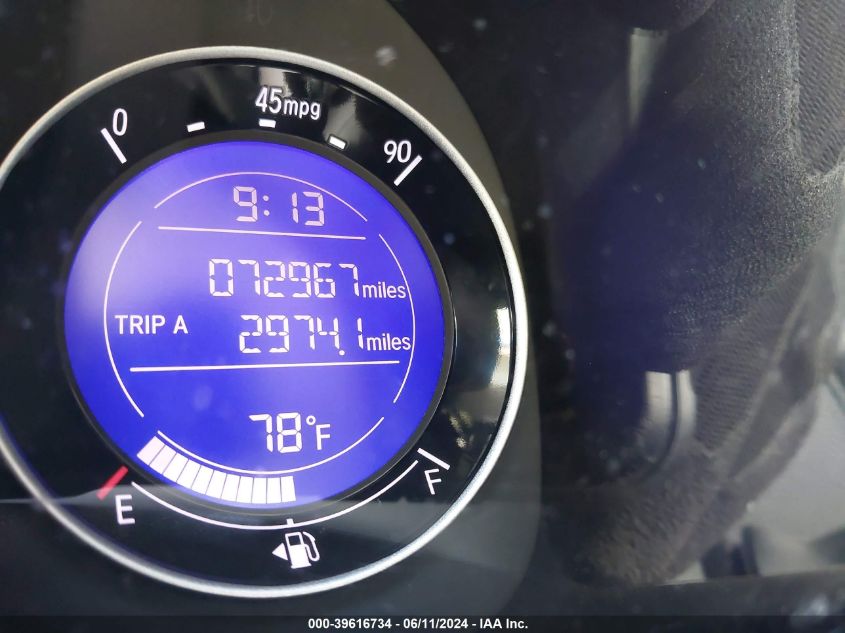 2016 Honda Fit Ex VIN: JHMGK5H79GX042626 Lot: 39616734