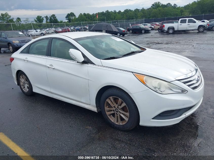 2014 HYUNDAI SONATA GLS - 5NPEB4AC1EH855493