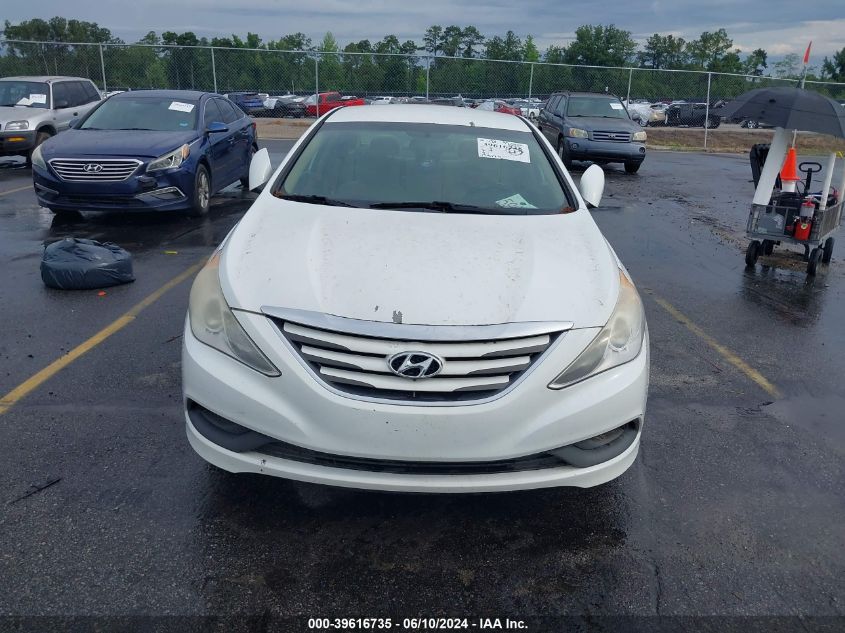 2014 Hyundai Sonata Gls VIN: 5NPEB4AC1EH855493 Lot: 39616735