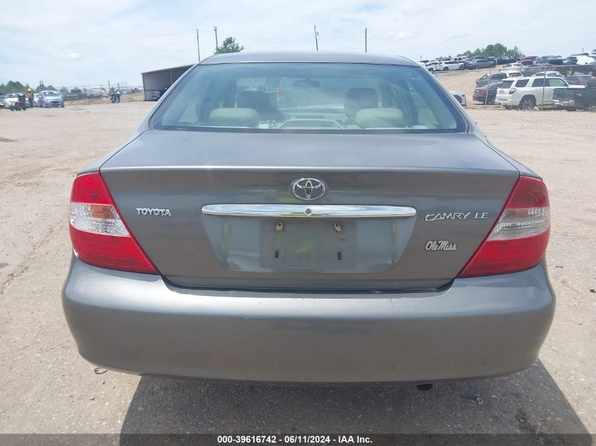 2004 Toyota Camry Le VIN: 4T1BE32K14U884342 Lot: 39616742