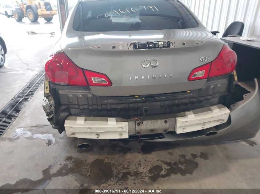 2008 Infiniti G35 Journey VIN: JNKBV61E68M219295 Lot: 39616791