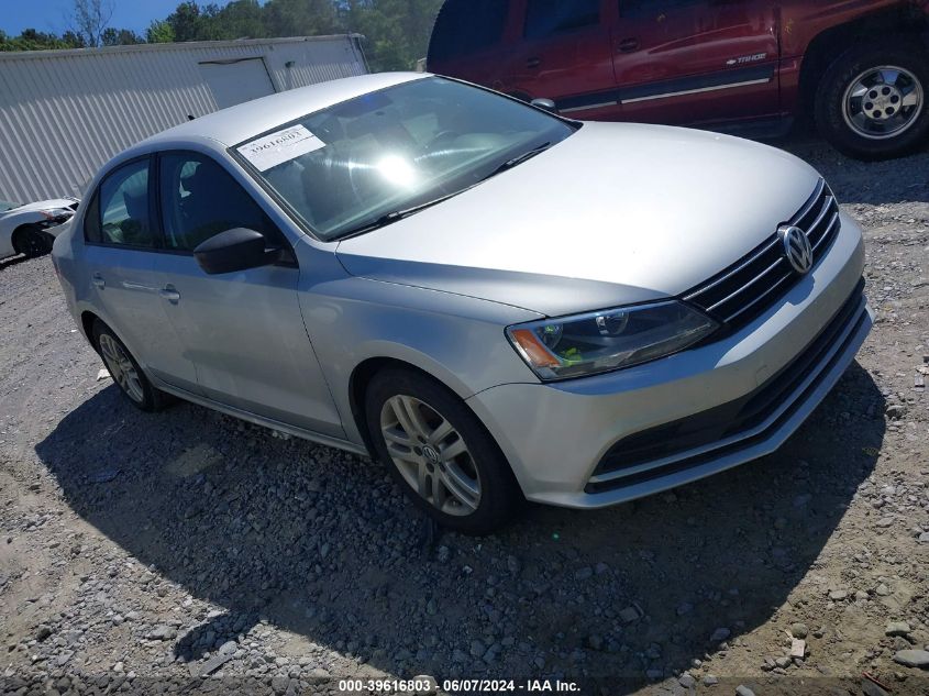 2015 Volkswagen Jetta 2.0L S VIN: 3VW2K7AJ9FM255610 Lot: 39616803