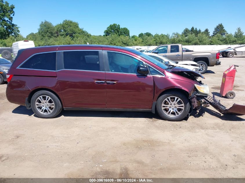 2011 Honda Odyssey Ex-L VIN: 5FNRL5H65BB049347 Lot: 39616809