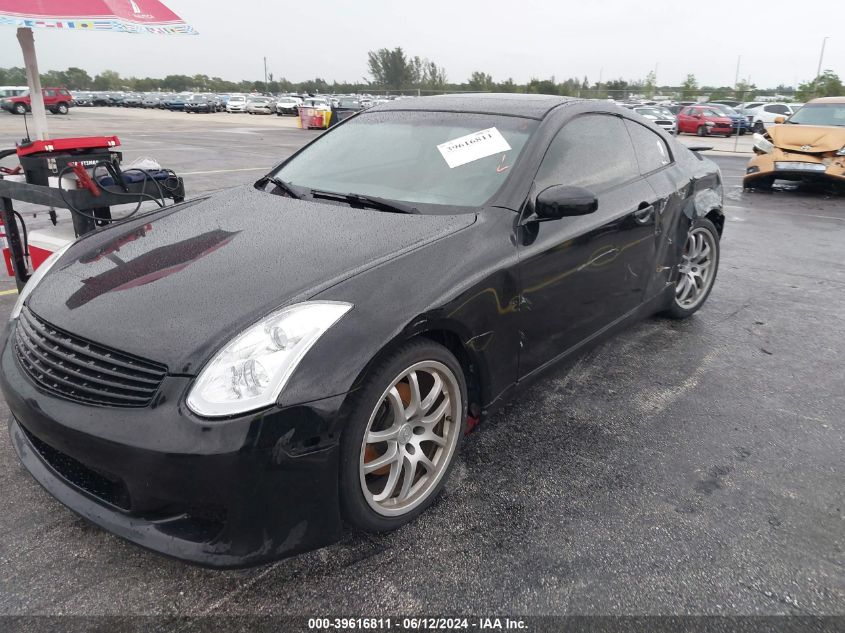 2006 Infiniti G35 VIN: JNKCV54E26M706534 Lot: 39616811