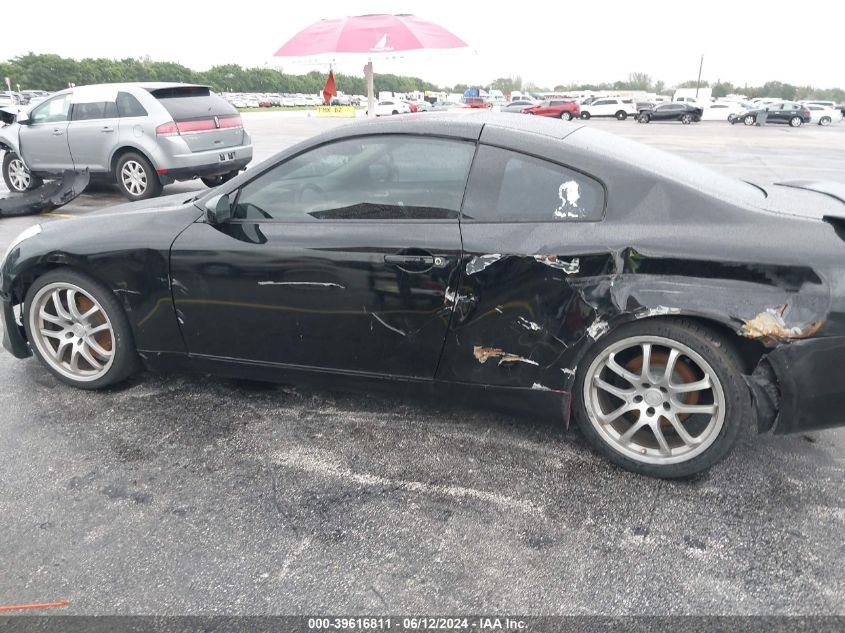 2006 Infiniti G35 VIN: JNKCV54E26M706534 Lot: 39616811