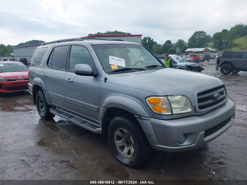 2003 Toyota Sequoia Sr5 V8 VIN: 5TDBT44AX3S158681 Lot: 39616812