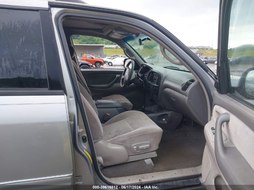 2003 Toyota Sequoia Sr5 V8 VIN: 5TDBT44AX3S158681 Lot: 39616812