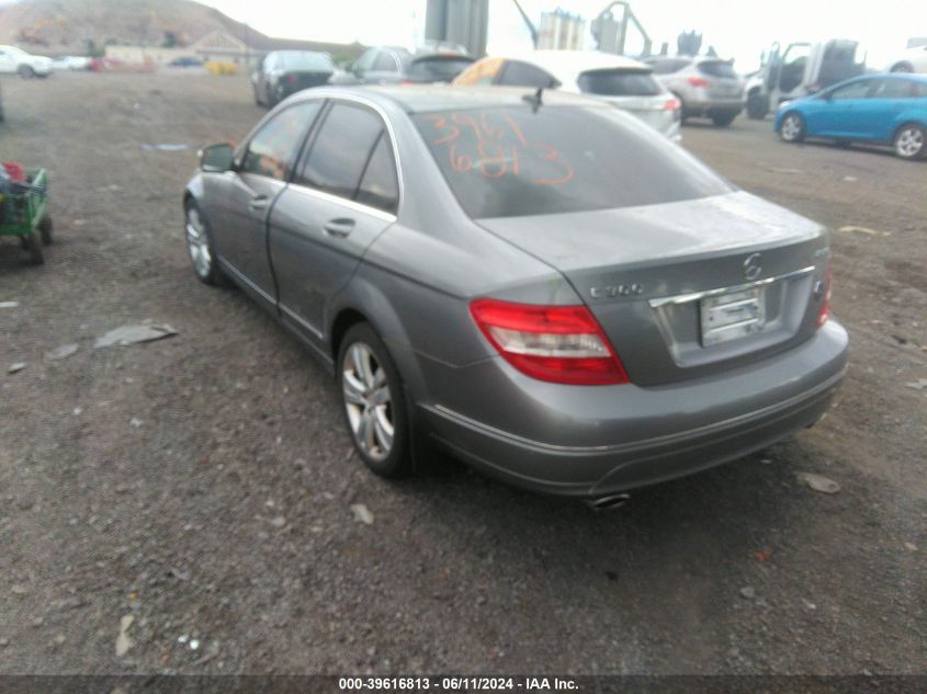 WDDGF81X39R078777 | 2009 MERCEDES-BENZ C 300