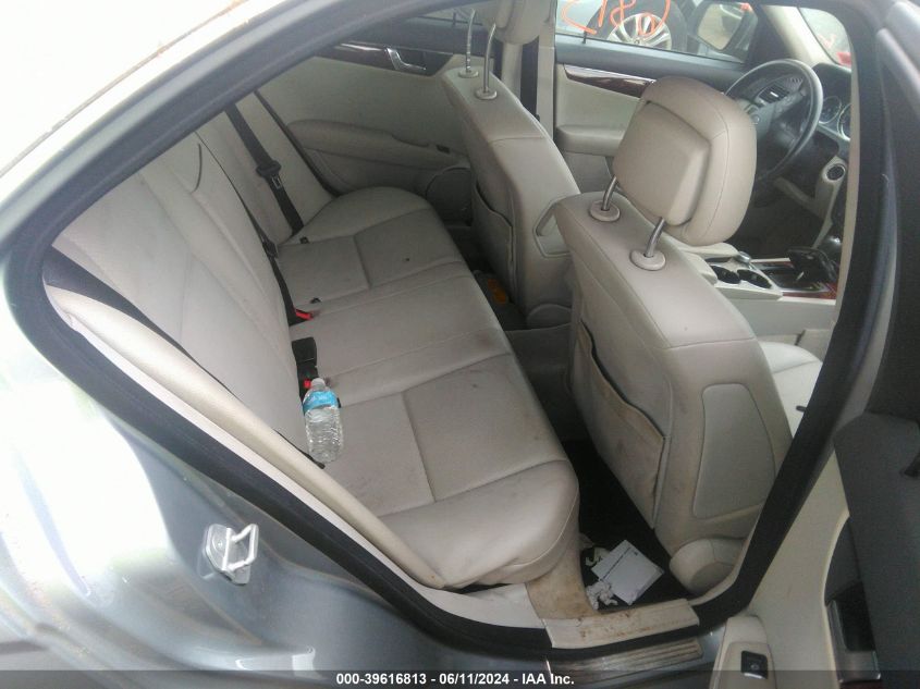 WDDGF81X39R078777 | 2009 MERCEDES-BENZ C 300