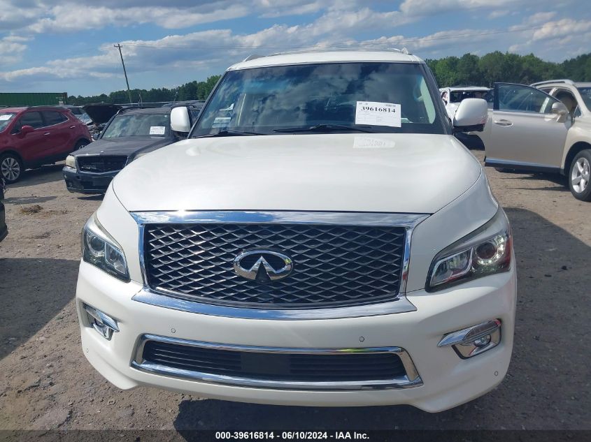 2015 Infiniti Qx80 VIN: JN8AZ2NF2F9570707 Lot: 39616814