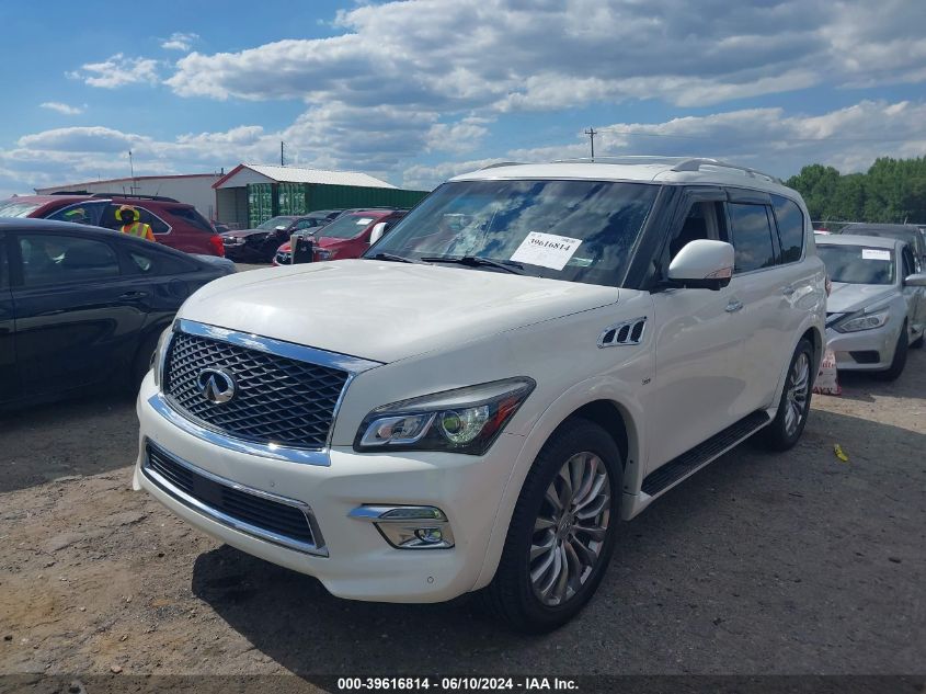 2015 Infiniti Qx80 VIN: JN8AZ2NF2F9570707 Lot: 39616814