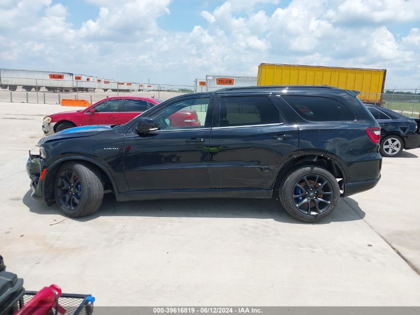 2022 Dodge Durango R/T Awd VIN: 1C4SDJCT6NC231273 Lot: 39616819