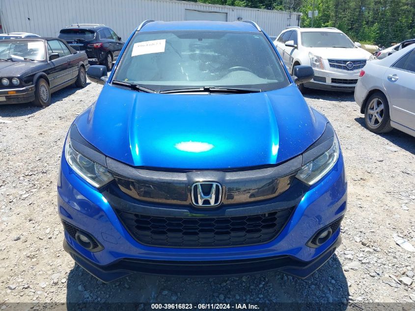 2022 Honda Hr-V 2Wd Sport VIN: 3CZRU5H10NM711086 Lot: 39616823