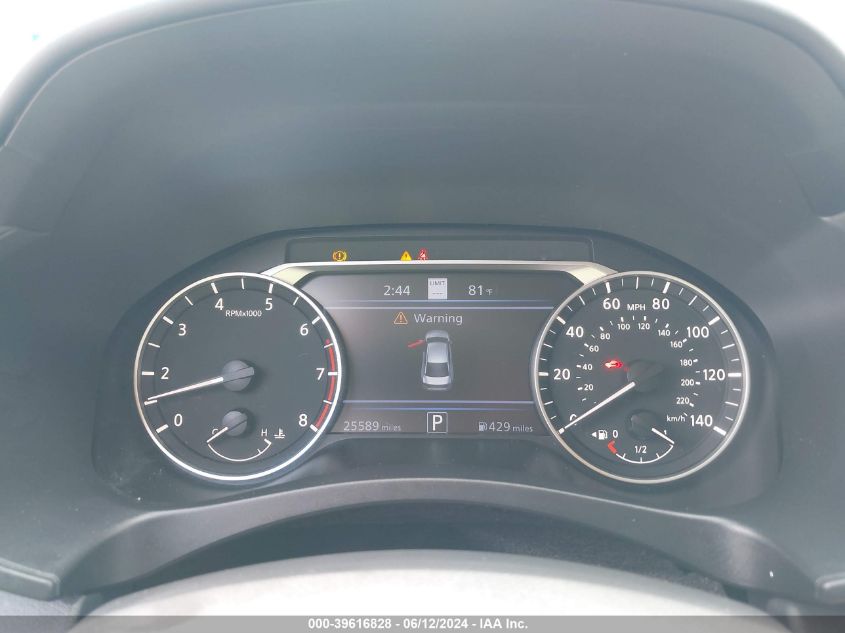 2020 Nissan Altima Sl Fwd VIN: 1N4BL4EV8LC224671 Lot: 39616828