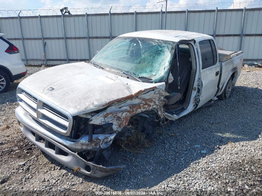 2002 Dodge Dakota Slt VIN: 1B7HL48N82S564570 Lot: 39616836