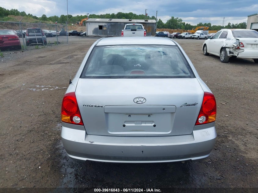 2005 Hyundai Accent Gls VIN: KMHCG45C35U614426 Lot: 39616843