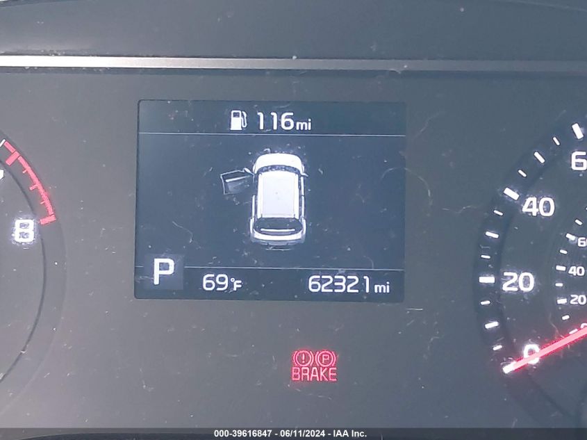 2020 Kia Soul S VIN: KNDJ23AU8L7721826 Lot: 39616847