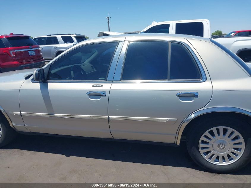 2008 Mercury Grand Marquis Ls VIN: 2MEFM75V98X618425 Lot: 39616855