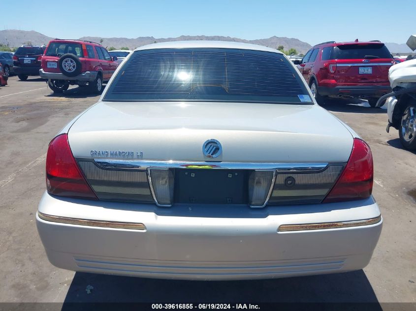 2008 Mercury Grand Marquis Ls VIN: 2MEFM75V98X618425 Lot: 39616855