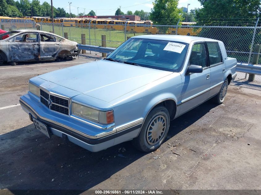 1993 Dodge Dynasty VIN: 1B3XC46RXPD141830 Lot: 39616861