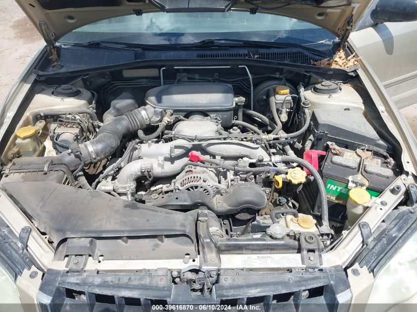 2008 Subaru Outback 2.5I/2.5I L.l. Bean Edition VIN: 4S4BP61C787324822 Lot: 39616870