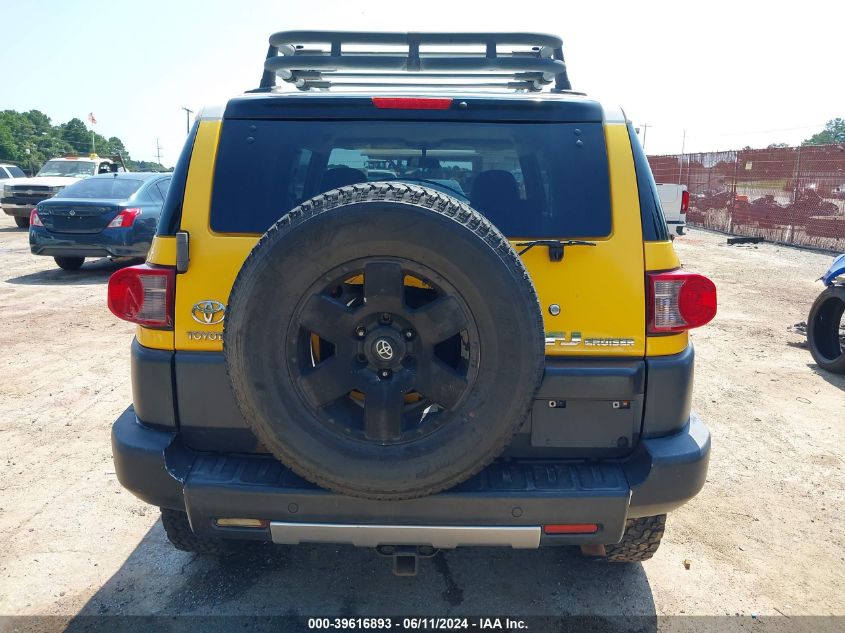 2007 Toyota Fj Cruiser VIN: JTEZU11F370017806 Lot: 39616893