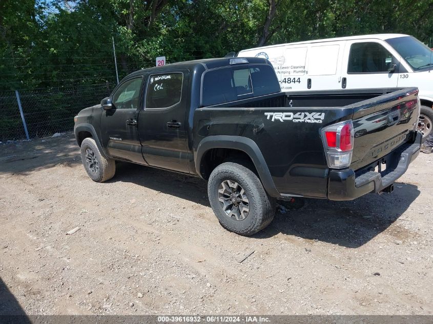 2022 Toyota Tacoma Trd Off Road VIN: 3TMCZ5AN2NM494103 Lot: 39616932